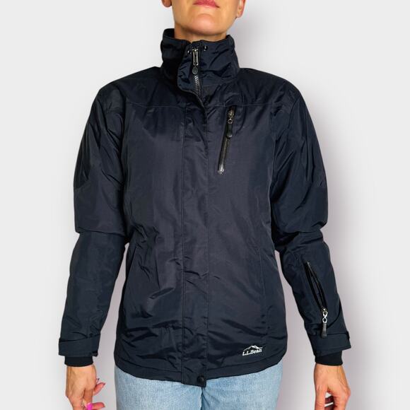 L.L.Bean black ski jacket‎ - Picture 1 of 8
